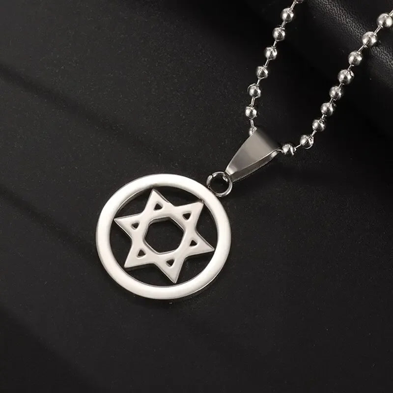 Stainless Steel 7 Archangel Seal Necklace