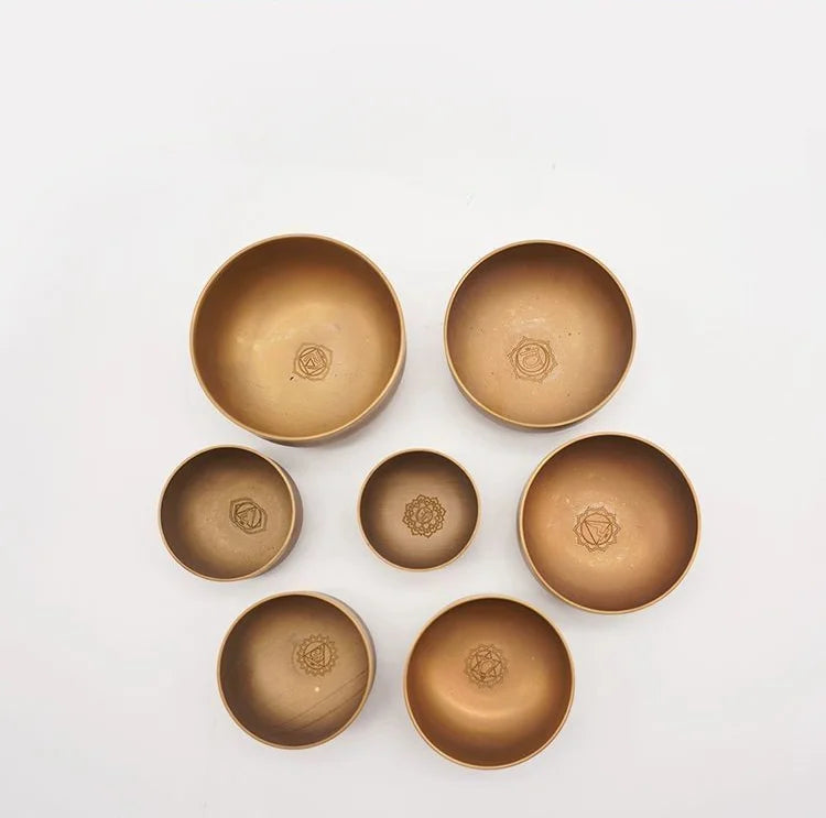 Singing Bowl Meditation Accessories Therapeutic Original Buddha Tibetan Bowls Sound Therapy Musical Percussion Instruments - AMULET RING STORE