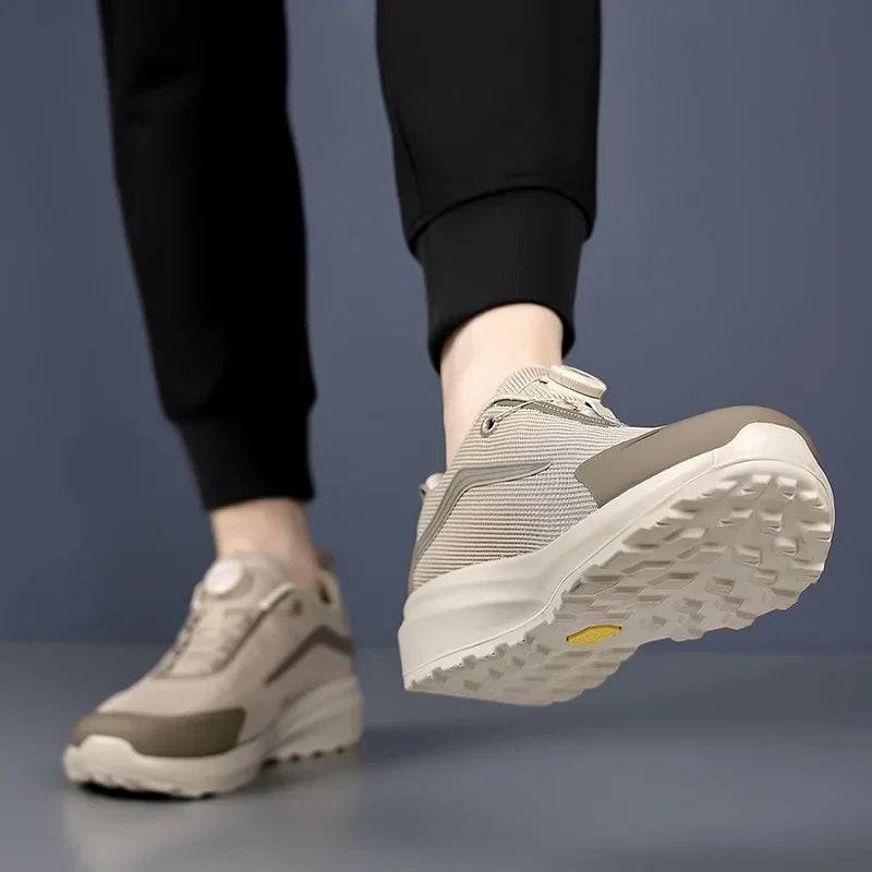Leisure Walk Men Casual Shoes Anti Slip Sports Male Sneakers Breathable Treking Footwear Versatile Travel Trainers Hiking Shoes - AMULET RING STORE