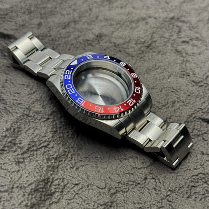 40mm 200m Waterproof NH34 NH35 NH36 Watch Case Accessories for Oyster Band SUB Watch Maker 120clicks BGW9 blue lume Bezel - AMULET RING STORE