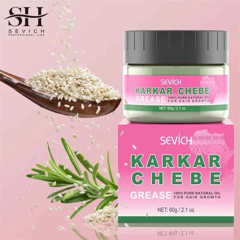 100% Pure Natural KARKAR Butter Hair Growth Oil Anti-Hair Loss Oil Repair Damaged Scalp Treatment Serum Oil For All Hair Types