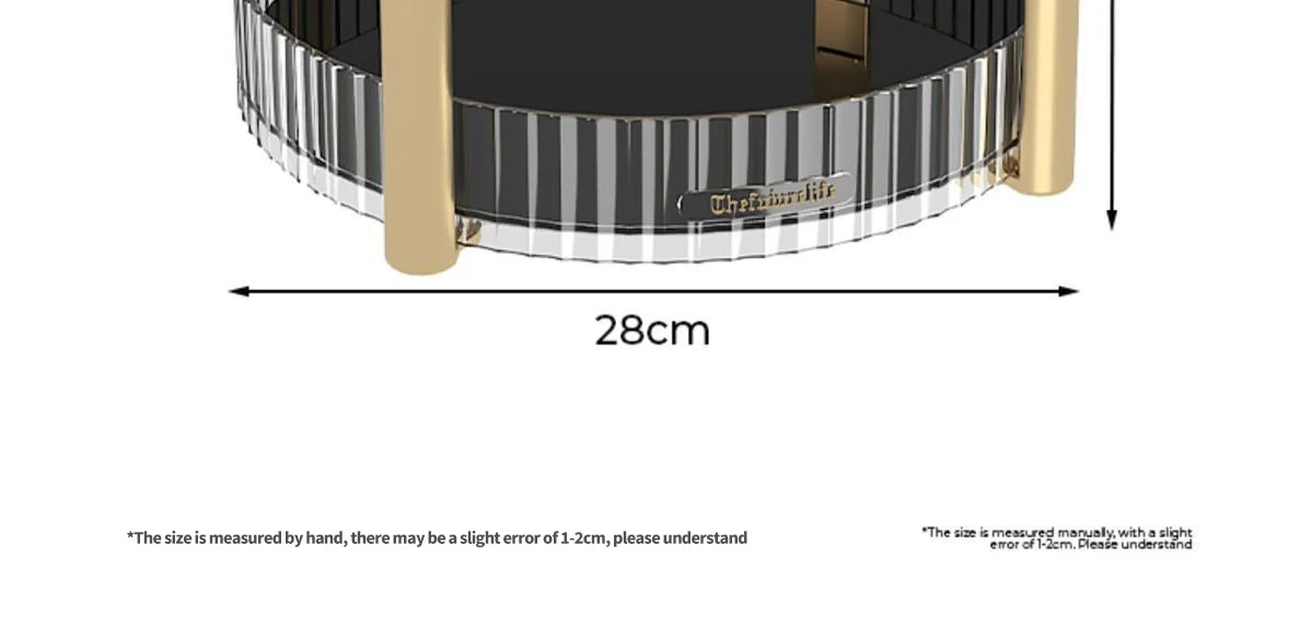 Kitchen Spice Rack Double Layer 360° Rotating Seasoning Holder Large Capacity Shelf Snacks Cosmetics Office Bathroom Storage - AMULET RING STORE