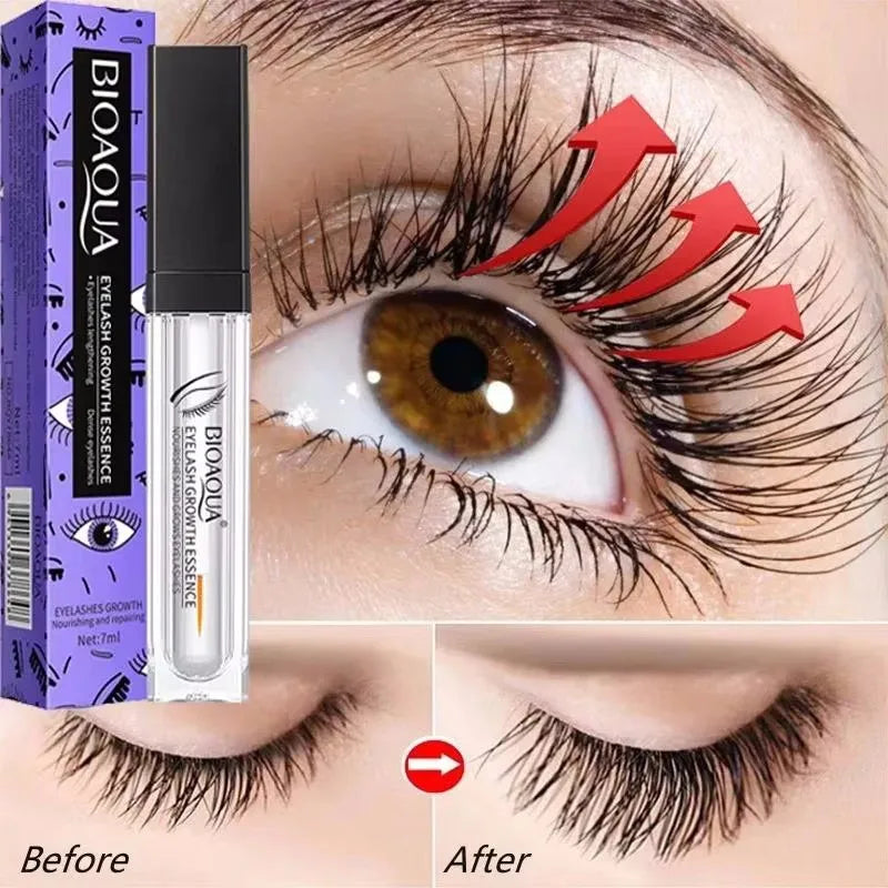 Fast Eyelash Growth Serum 7 Days Lashes Eyebrow Enhancer Product Longer Fuller Thicker Extension Treatment Lash Lift Care Makeup - AMULET RING STORE