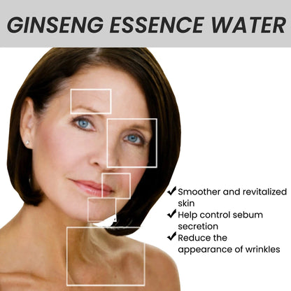 Ginseng essence water Reduce fine lines and brighten skin tone, moisturizes and tightens skin, facial skin care product - AMULET RING STORE