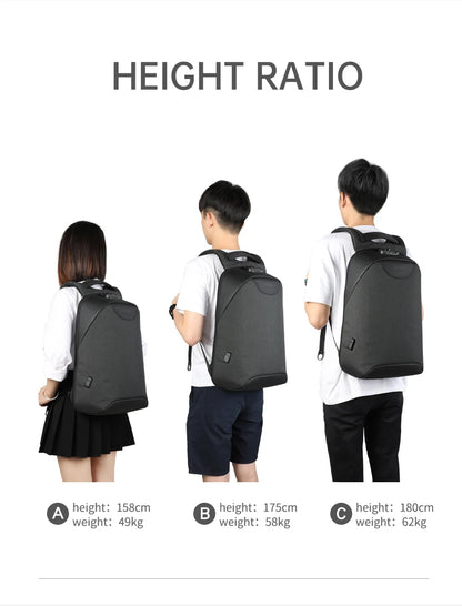 Tigernu Anti Theft Backpacks For Men For Women No Key TSA Lock Backpack 15.6inch Laptop Backpack Schoolbag For Teenager Knapsack - AMULET RING STORE
