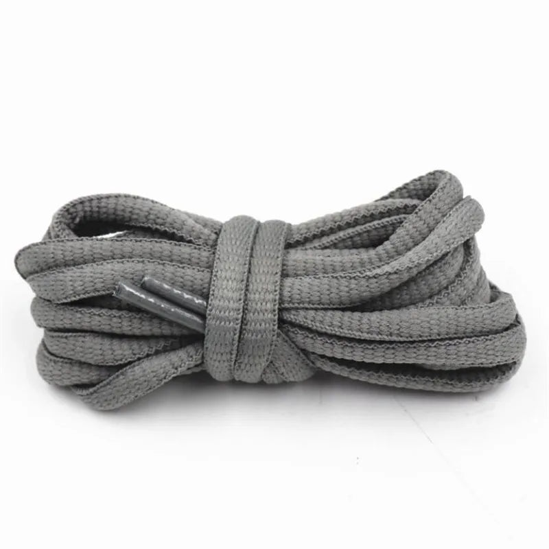 Oval Shoe Laces 24 Color Half Round Athletic Shoelaces for Sport/Running Shoes Shoelace 120cm Shoe Strings 1 Pair - AMULET RING STORE