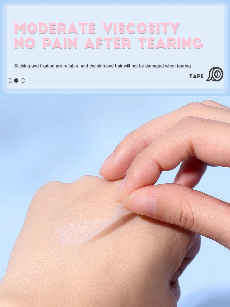 2/4PCS Micropore Eyelash Tape Lashes Lifting Tapes Under Eyes Breathable Easy To Tear Medical Tapes Eyelash Extension Supplies - AMULET RING STORE