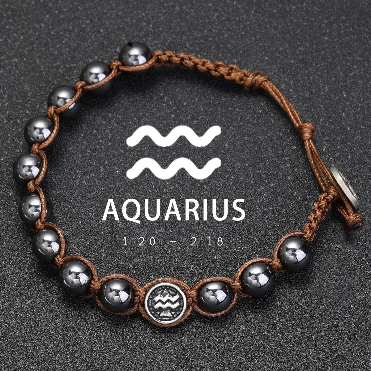 12 Zodiac Signs Natural Stone Bracelets Leo Capricorn Taurus Cancer Bracelets Women Men Couple Friendship Jewelry Gift Bracelets