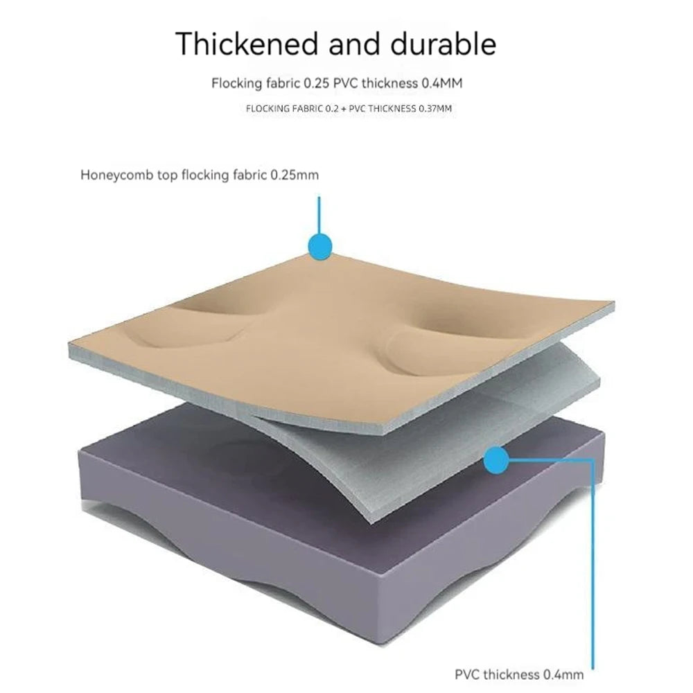 2 Persons Inflatable Mattress Indoor Outdoor Air Cushion 48cm High Bed