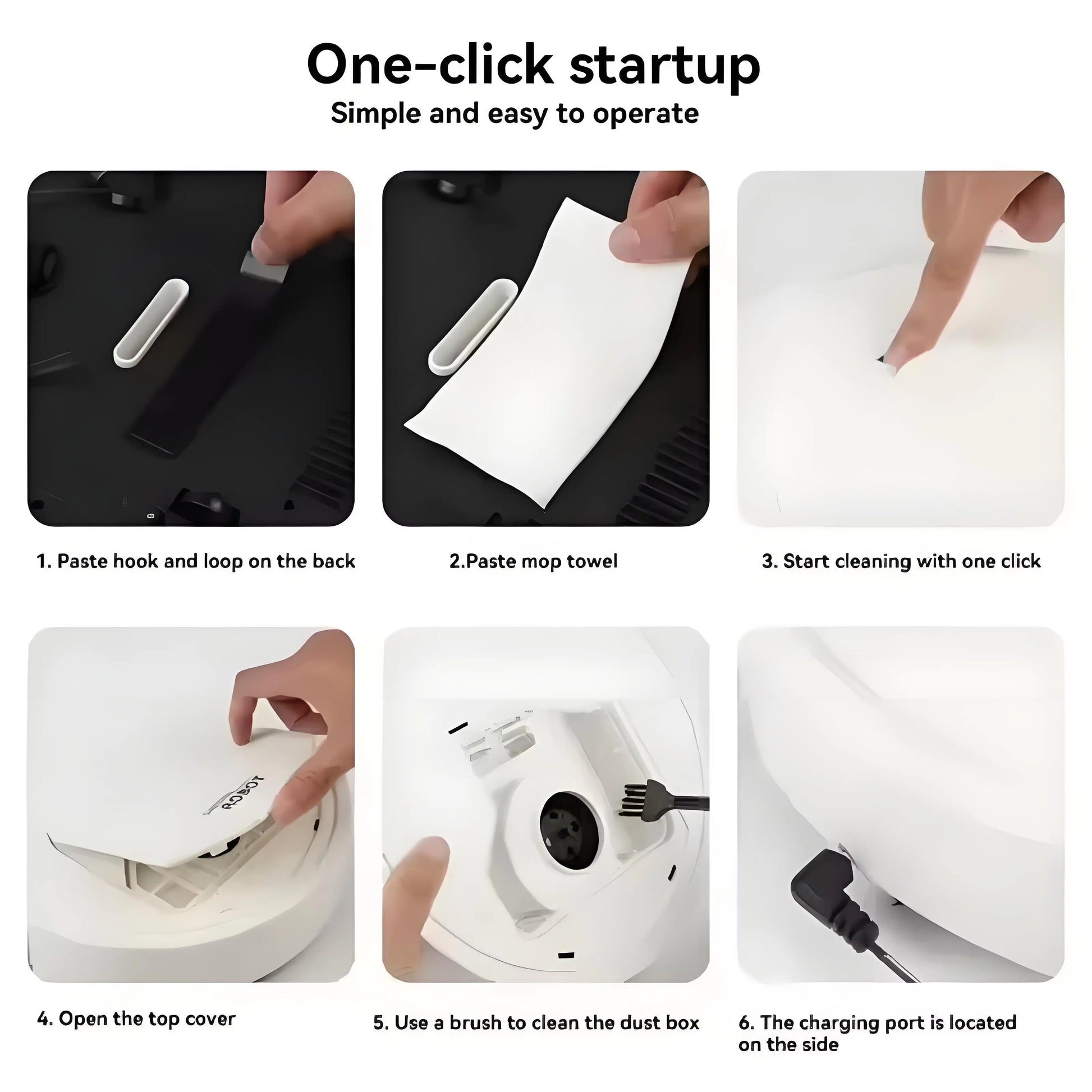 Xiaomi Smart Sweeping Robot Vacuum Cleaner 3-in-1 Charging Strong Power Sweeping Machine Wiping Floor Remove Dust Hair Pet Hair - AMULET RING STORE