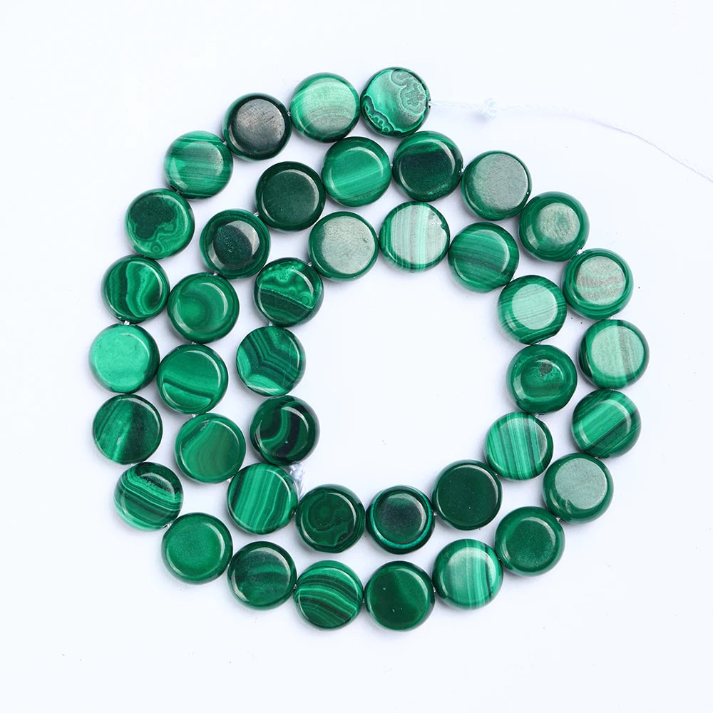 Hot Sell Natural Malachite Beads Rice Tubular Column Cuboid Shape Loose Beads for Jewelry Making DIY Bracelet Accessories - AMULET RING STORE