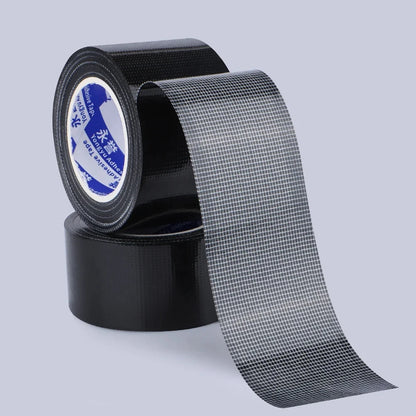 Black Cloth Based Tape Waterproof Heavy-Duty Pipe Single-Sided Tear-Proof Strong Adhesive Floor Duct Home Adhesive Bun Fixed - AMULET RING STORE