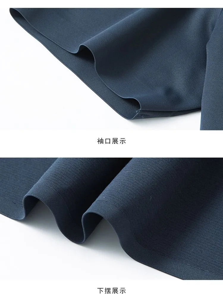 Mulberry Silk Business Dress Shirt - Men's Wrinkle Resistant