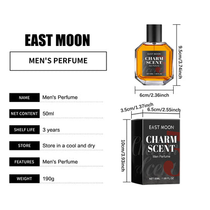 Sandalwood Perfume Long Lasting Light Wood Fragrance Show Charming Flirting Pheromone Men Perfume Oil Non-stimulation Body Spray