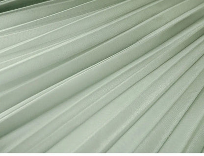 2023 Summer Tulle Mesh Gradient Skirt High-end High Waist Long Skirt Elegant Evening Party Sexy A-line Pleated Skirts Women Boho