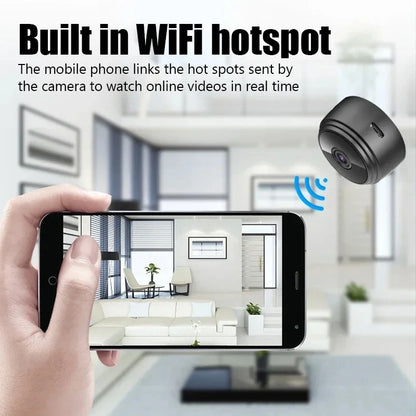 A9 WiFi Mini Camera Wireless Video Recorder Security Protection Camera Smart Home Monitoring Camera For Infants And Pets - AMULET RING STORE