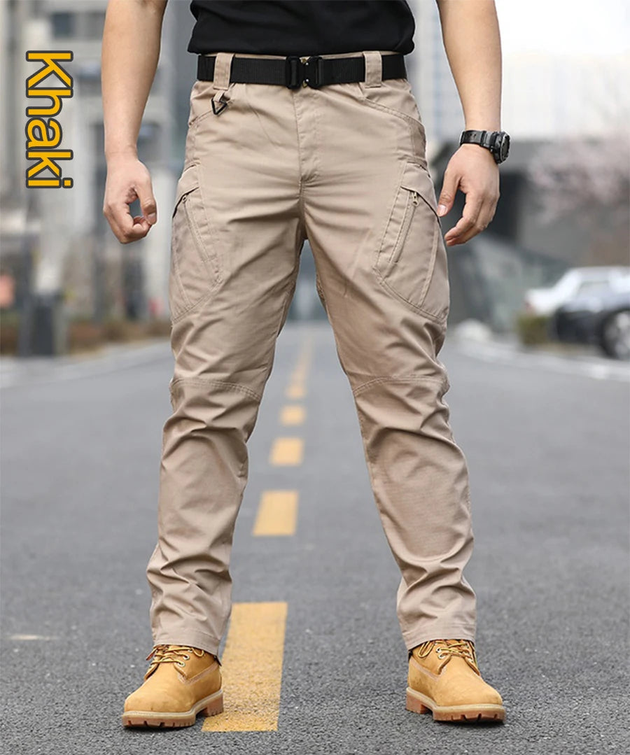 IX9 tactical overalls pants four seasons wear men's assault pants outdoor camouflage training pants wear-resistant multi-pocket