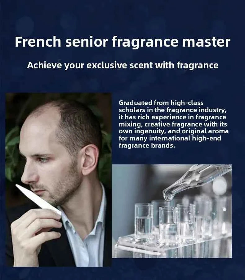 The Heart of The Sea Sapphire Perfume Long Lasting Fragrance Natural Clear Scent Classic Perfume Men Perfume Women Eau De Parfum