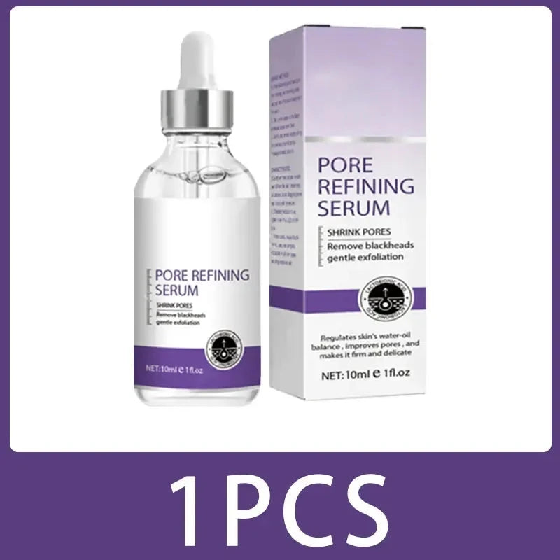 Pore Shrinking Serum Face Removing Large Pores Tightening Facial Pore Minimizing Essence Skin Care Beauty Firm skin - AMULET RING STORE