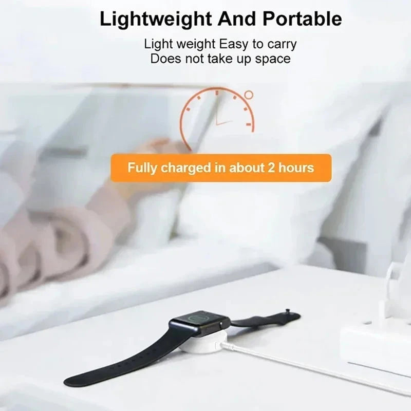 Magnetic Wireless Charger For Apple Watch Series 10 9 8 7 6 Ultra 2 SE fast Charging Cable Accessories For iWatch 10 9 8 7 6 5 4