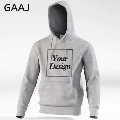 Premium Custom Cotton Hoodie Men Women,Customize Print Hoody Sweatshirt,Diy Your Own Design Photo Logo Pullover,Famliy Team Gift