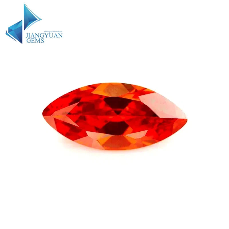 Size 1.5x3mm~10x20mm Marquise Shape 5A CZ Stone Synthetic Gems Color Cubic Zirconia For Jewelry - AMULET RING STORE