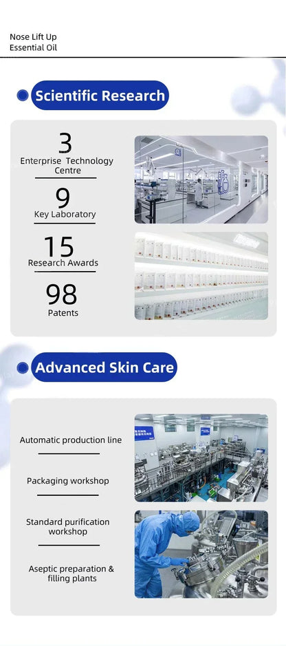 Nose Massage Essential Oil Up Heighten Rhinoplasty Firming For Moisturizing Nose Serum Reshape Natural Face Beauty Care Products - AMULET RING STORE