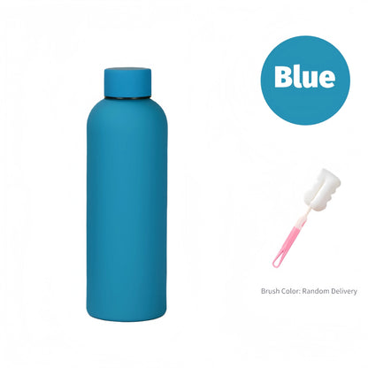 350-750ML Stainless Steel Thermos Cup Portable Small Mouth Water Cup Travel Outdoor Sports Water Bottle Vacuum Flask Gym Kettle - AMULET RING STORE