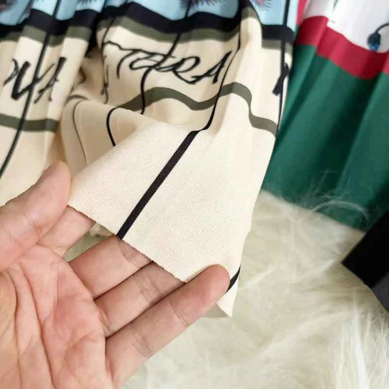 Autumn Skirts Womens New Vintage Floral Print Pleated Skirt Elastic High Waist Casual Midi Skirt Women Clothes Jupe