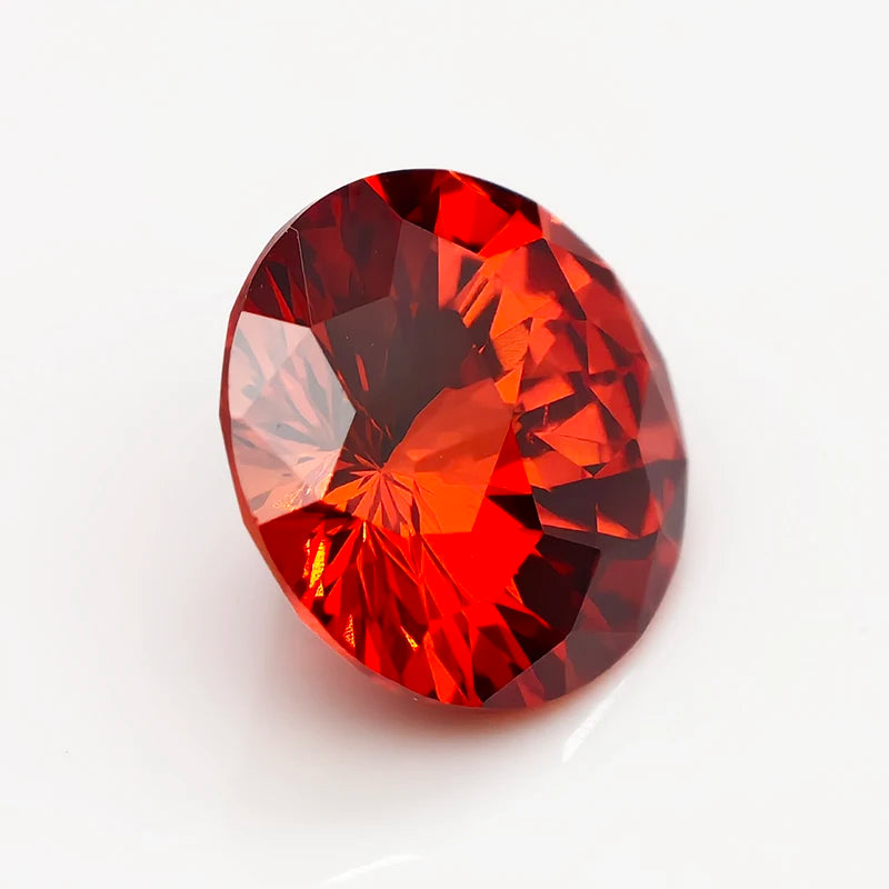 New 5A Quality Round Colored Empire Cut Cubic Zirconia Stones Loose Gemstone for Jewelry Making