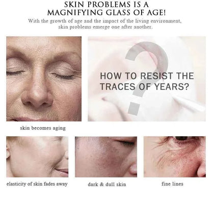 ARTISCARE 24K Gold Serum SET for Facial Care Eye Cream Moisturizing Face Essence Skin Care Products