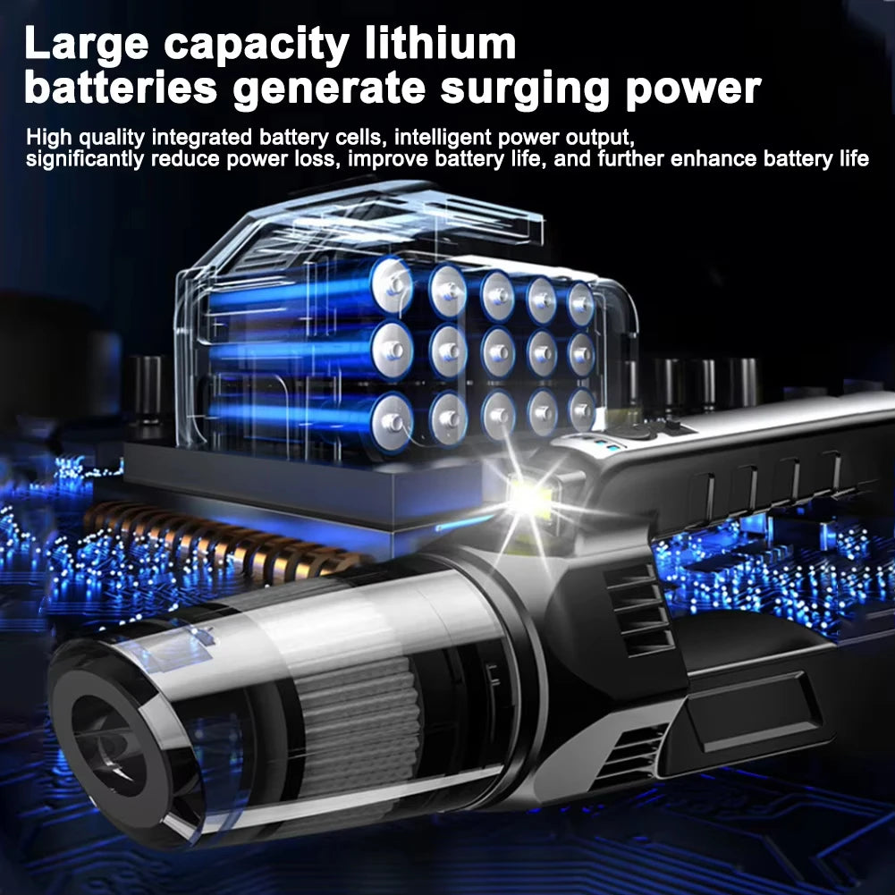 Xiaomi Wireless Vacuum Cleaner Charging Strong Suction Power For Home Car Handheld Carpet Window Crevice Groove Vacuum Cleaner - AMULET RING STORE