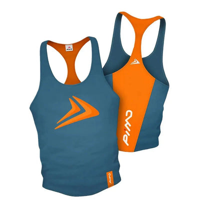 Gym Fitness Vest Animla Singlet Canotte Bodybuilding Stringer Tank Men Women Running T Shirt Muscle Guys Sleeveless Undershirt