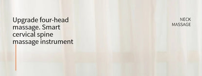 Neck Massage Intelligent Charging Heating Hot Pressing Magnetic Pulse Fashion Multi User Usage Portable Pulse Neck Massager