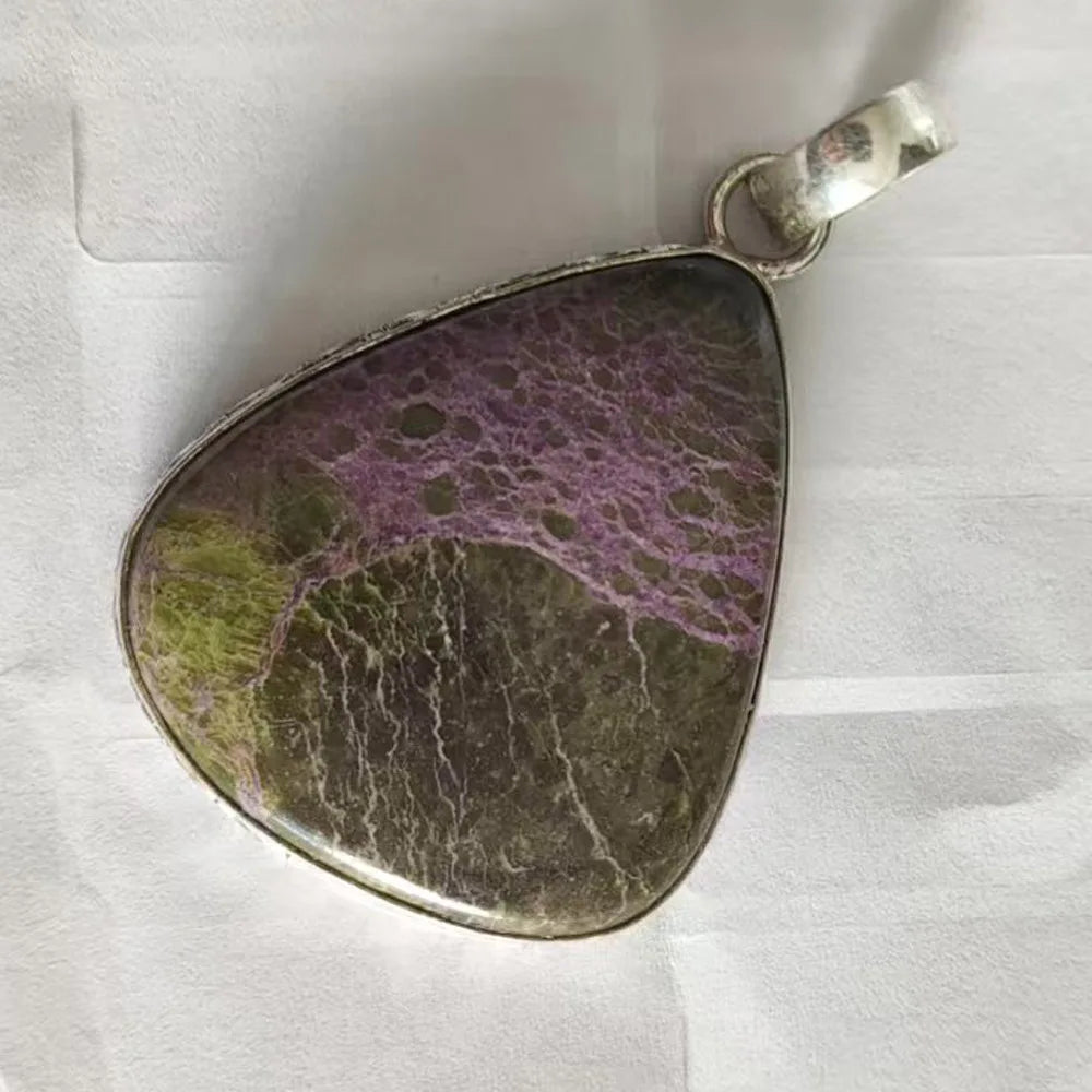 Genuine Moonstone Botswana Agate Prehnite Owyhee Opal  Pendant Women Jewelry gift