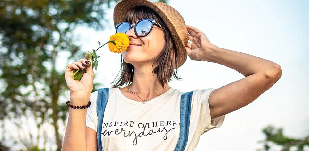 Natural Red Tiger Eye Stone Bracelet Buddhist Rosary Women Fashion Jewelry Reiki Healing Meditation Prayer Rope Rosary Bracelet