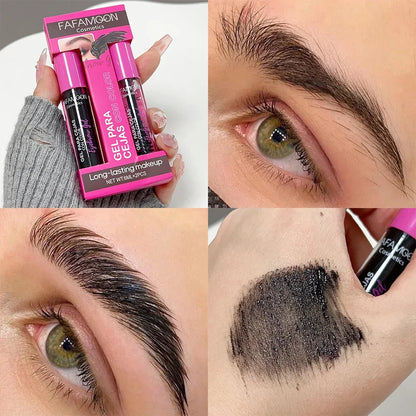 3 Colors Natural Liquid Dyeing Eyebrow Cream Waterproof Long Lasting Non-smudge Mascara Tint Makeup Cosmetic Brow Enhancer Cream - AMULET RING STORE