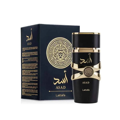 Lattafa Asad Eau De Perfum for Men & Women | Long-Lasting Arabian Fragrance | 3.4 Oz / 100ml | US Stock Best Gift