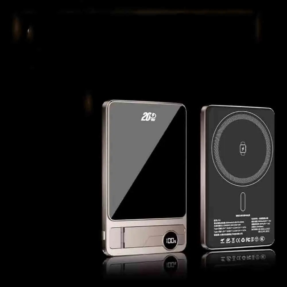 Ultra Slim 10000mAh Magnetic Power Bank CCC Certified Fast Charger for iPhone Watch Wireless Portable Battery For Samsung - AMULET RING STORE