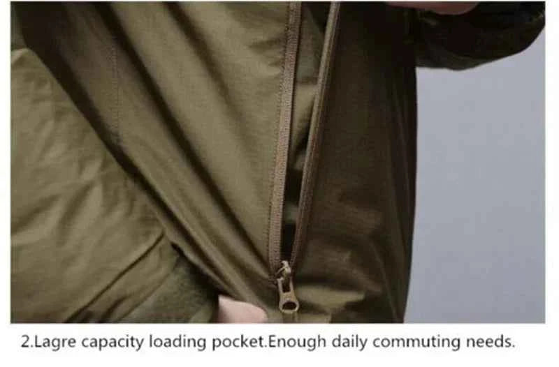 Winter Jacket Tactical Down Jackets for Men Winter Warm Waterproof Windbreakers Hunting Hiking Parkas Coat