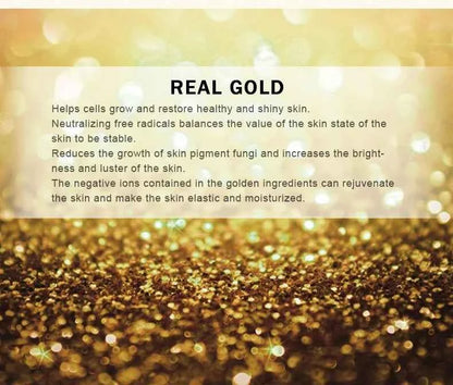 ARTISCARE 24K Gold Serum SET for Facial Care Eye Cream Moisturizing Face Essence Skin Care Products