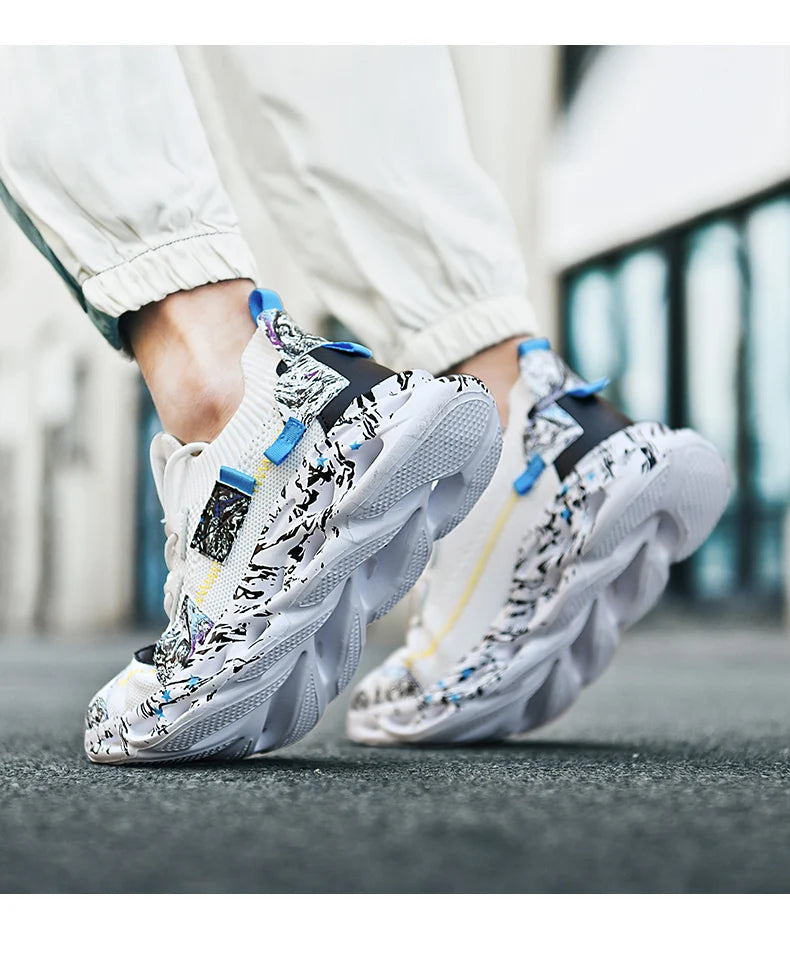 Shoes men Sneakers Male casual Mens Shoes tenis Luxury shoes Trainer Race Breathable Shoes fashion loafers running Shoes for men - AMULET RING STORE