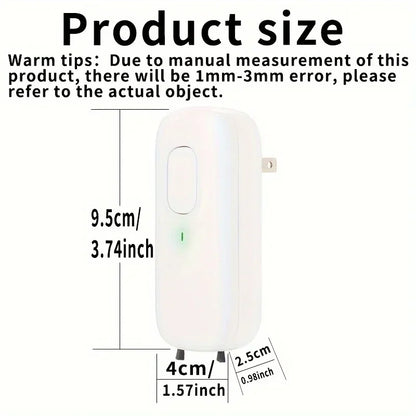Negative Ion Purifier Purifier plug for home use to remove smoke and toilet odors Suitable for Bathroom Kitchen - AMULET RING STORE