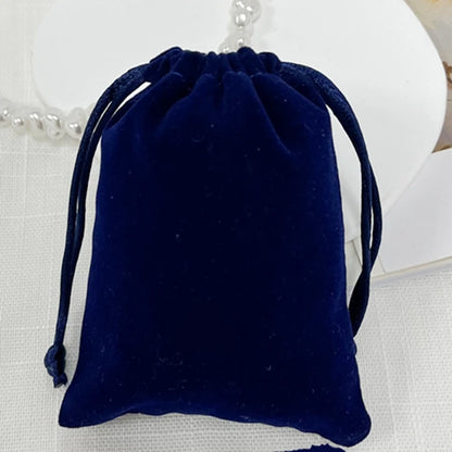 16Colors Jewelry Suede Polyster Nylon Drawstring Vevet Bag Earring Necklace Bracelet Packaging Storage Bag Gift Add Logo - AMULET RING STORE