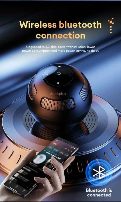 Ship From US Lenovo Bluetooth Speaker Portable Outdoor Long Endurance Home Music Player HiFi Stereo Surround Sound Box TS5