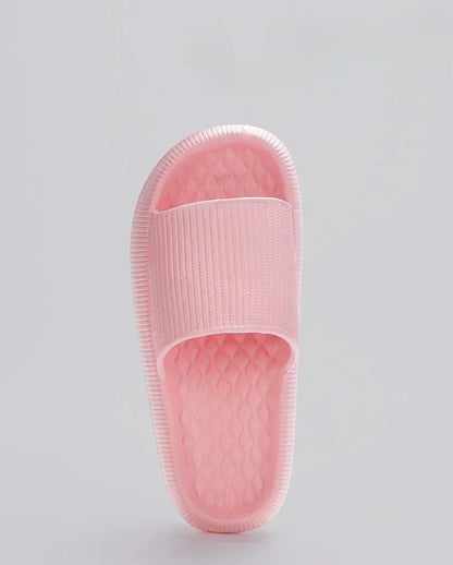Women's Thick Platform Cloud Slippers EVA Soft Sole Pillow Slides Summer Beach Flip Flops Women Non Slip Bathroom Home Slippers - AMULET RING STORE