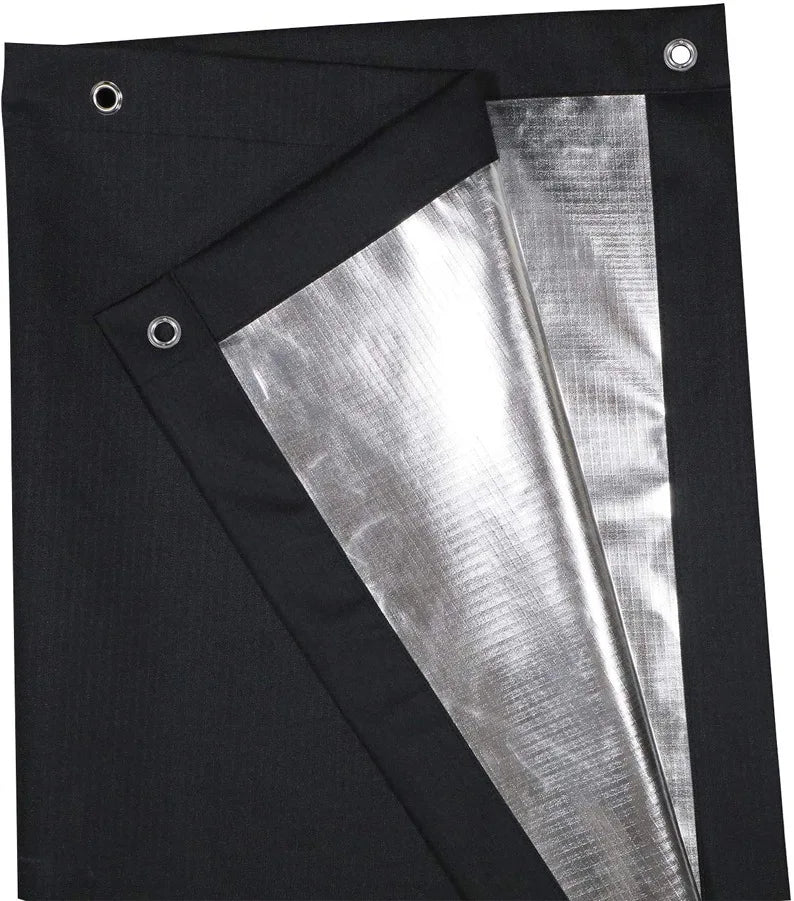 Blackout Skylight Window Blinds with Suction Cups Portable Thermal Insulated Adjustable Curtain for Bedroom Travel Car - AMULET RING STORE