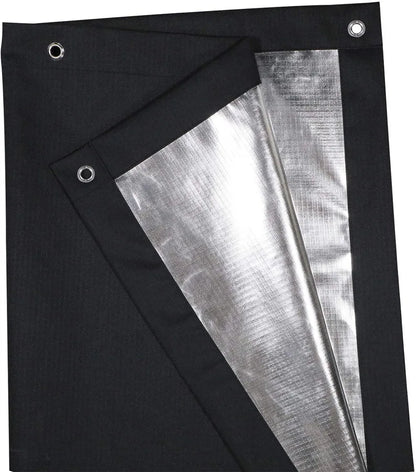 Blackout Skylight Window Blinds with Suction Cups Portable Thermal Insulated Adjustable Curtain for Bedroom Travel Car - AMULET RING STORE