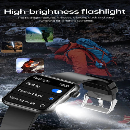 2025 New LED Women AI Smart Diagnosis Smart Watch HRV+PPG Blood Pressure Blood oxygen Health monitor IP68 NFC Smartwatches ﻿