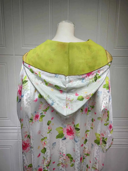 Moroccan Kaftans Wholesale Dubai Abaya Islamic Clothing Muslim Ladies Dresses Lace Embroidery Arabic Abaya Dress